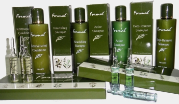 FORMAL Organic Hair Products collection
